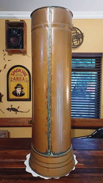 Rare Large Antique Copper Geyser