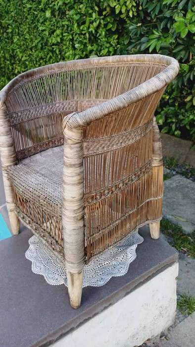 Vintage Rattan Malawian Childs Chair