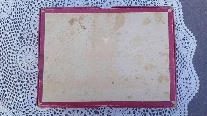 Circa 1948. Schowanek wooden train set Nr. 10401 in original box. Made in Austria