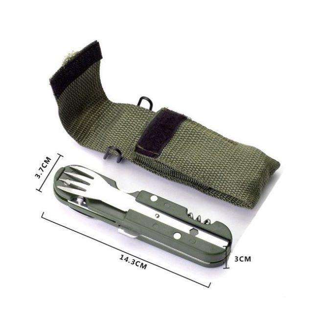 Camping Outdoor Folding  Cutlery Set