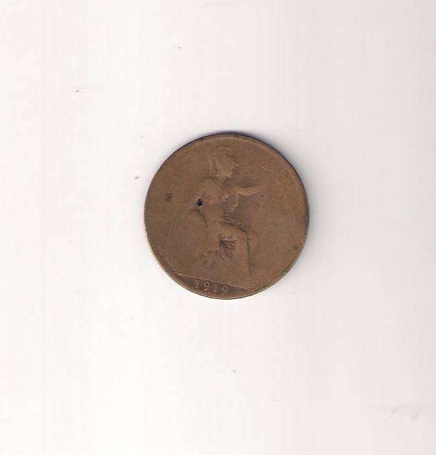 British Penny 1919