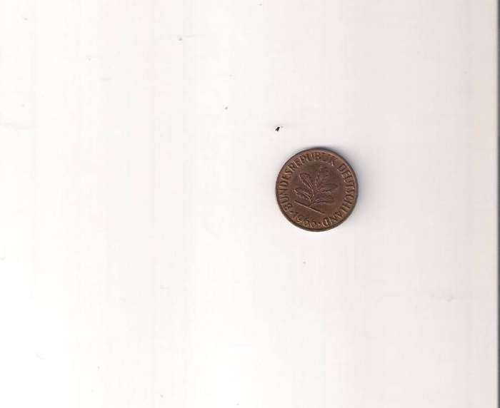 German 2 Pfennig 1966