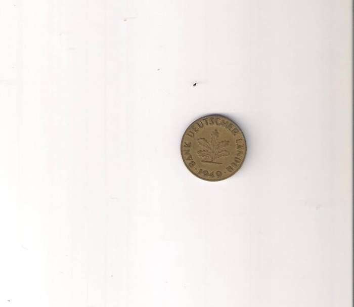 German 10 Pfennig 1949