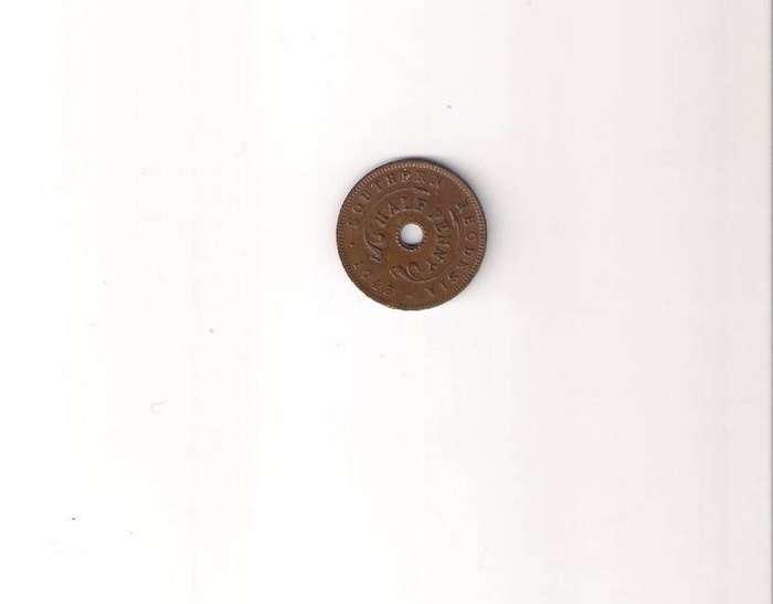 Southern Rhodesia Half Penny 1943