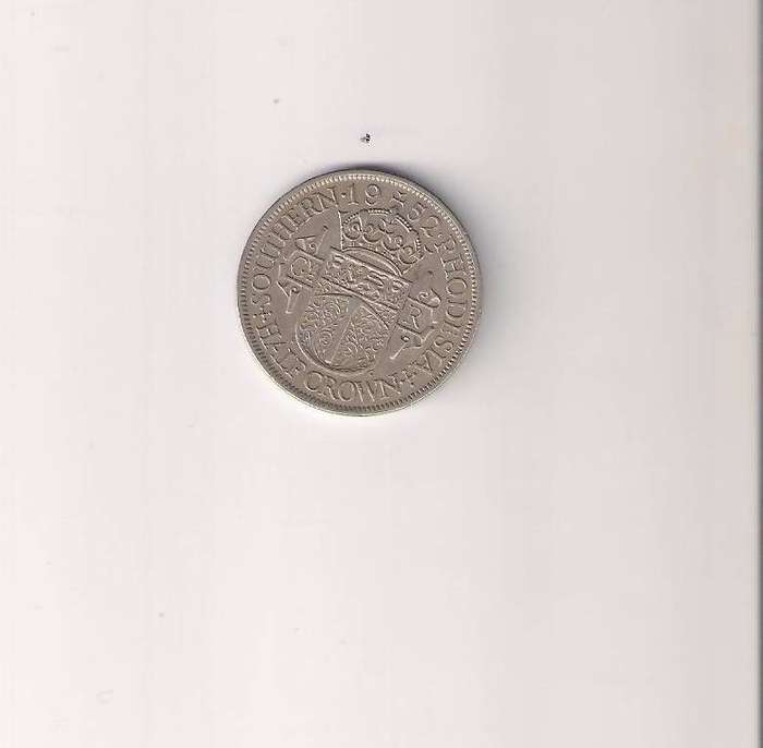 Southern Rhodesia Half Crown 1952