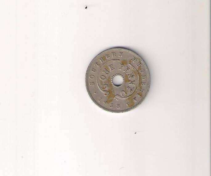 Southern Rhodesia 1 Penny 1938