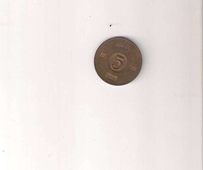 Swedish 5 Ore 1969