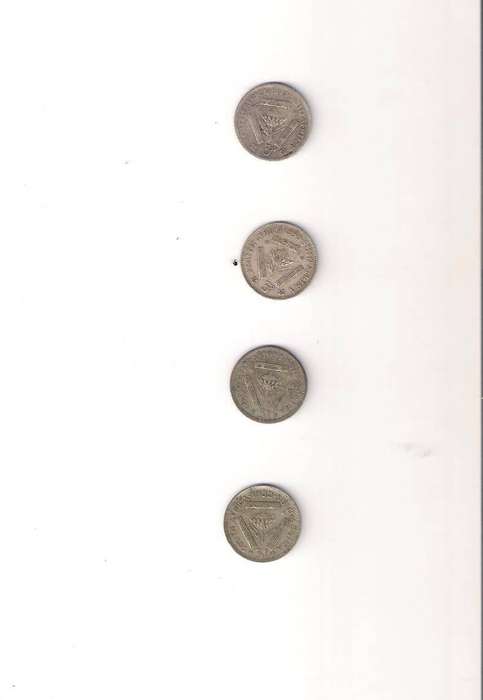 South African Tickey 1943 1950 1951 1952