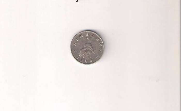 Zimbabwean 5c 1980
