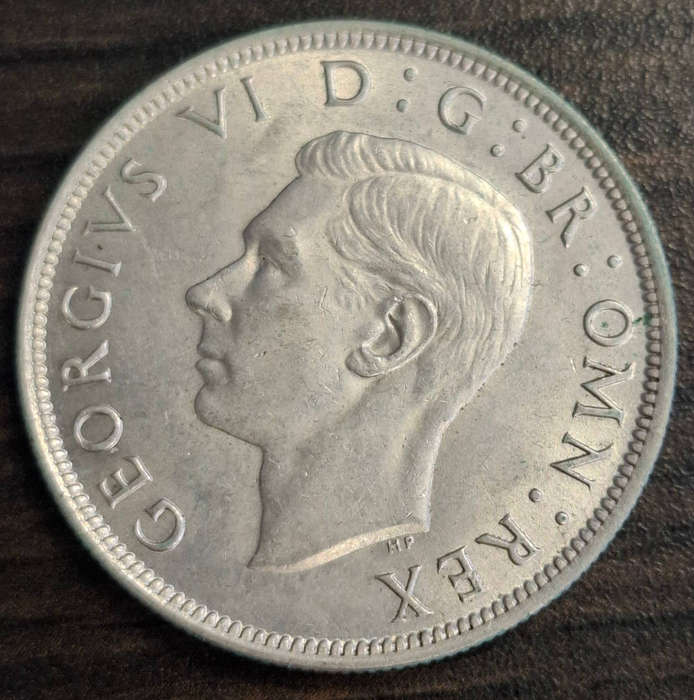1945 Great Britain Half Crown