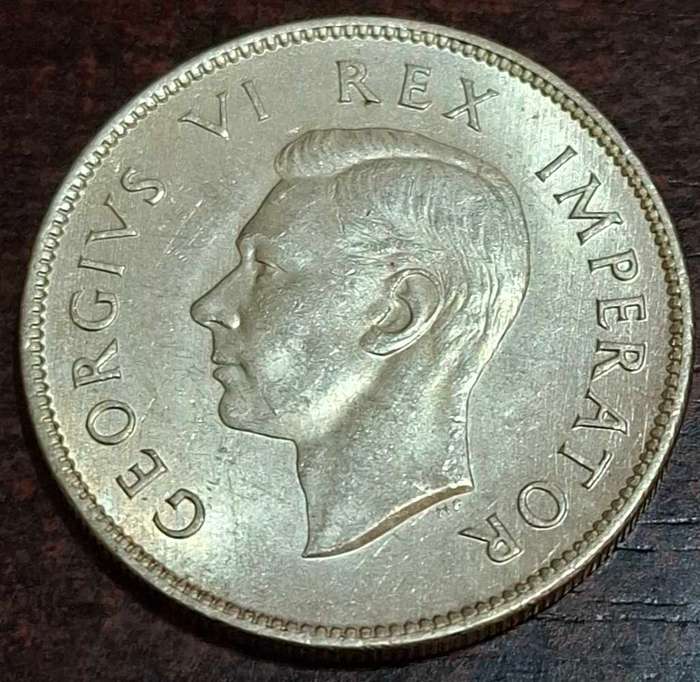 1942 South African two shillings