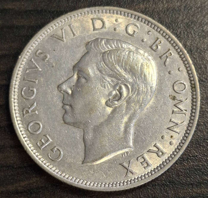1942 Great Britain Half Crown