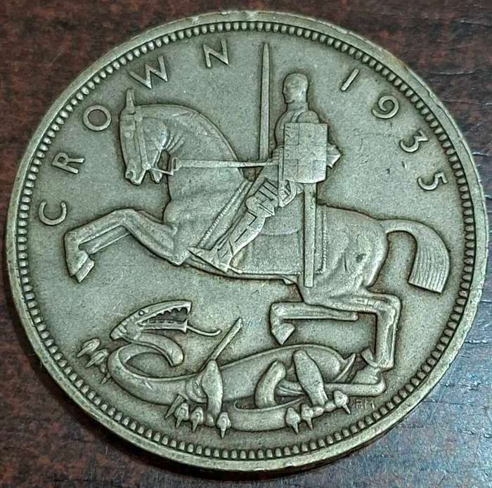 1935 King George V Silver Jubilee Crown