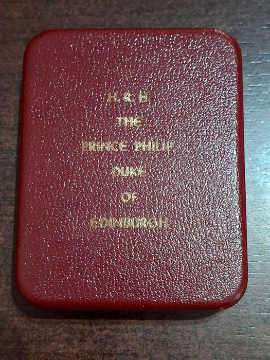Great Britain 1966 Prince Philip Duke Edinburgh Visit America Silver Medal