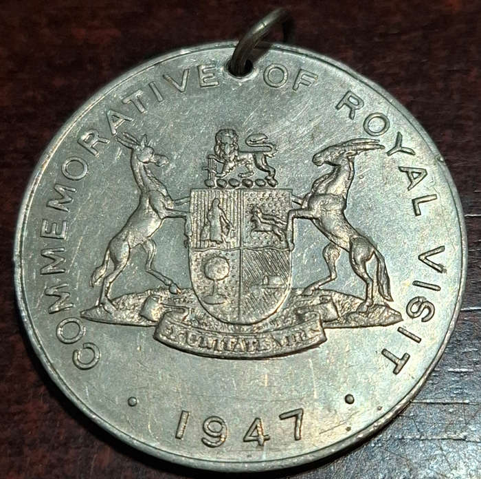 1947 GEORGE VI ELIZABETH SOUTH AFRICA