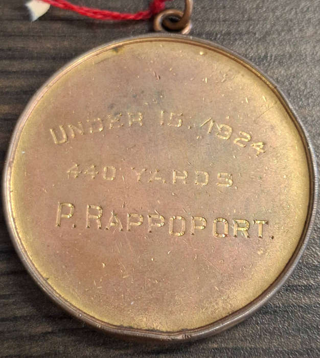 medal from Jeppe High School