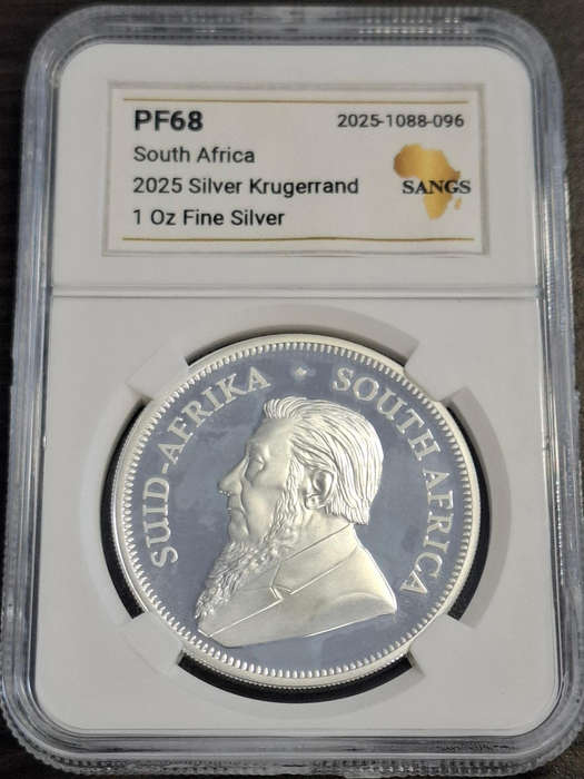 2025 Silver Krugerrand 1 Oz Fine Silver