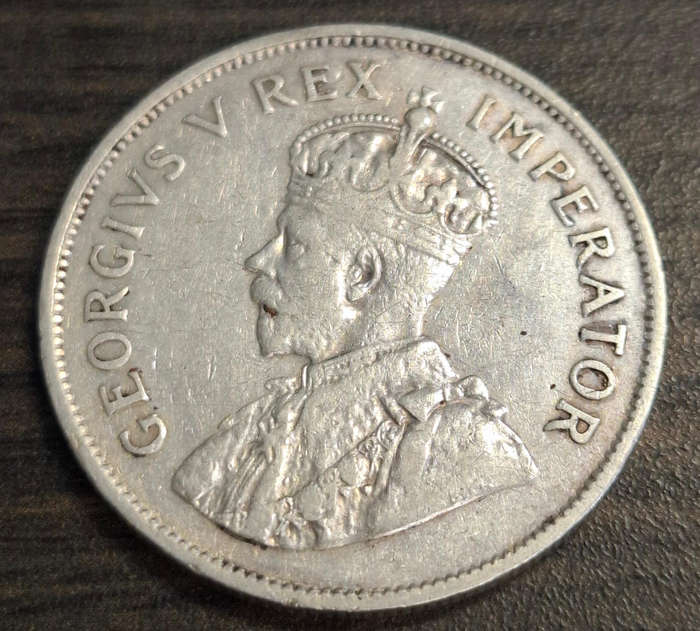 1933 South Africa 2½ Shillings coin