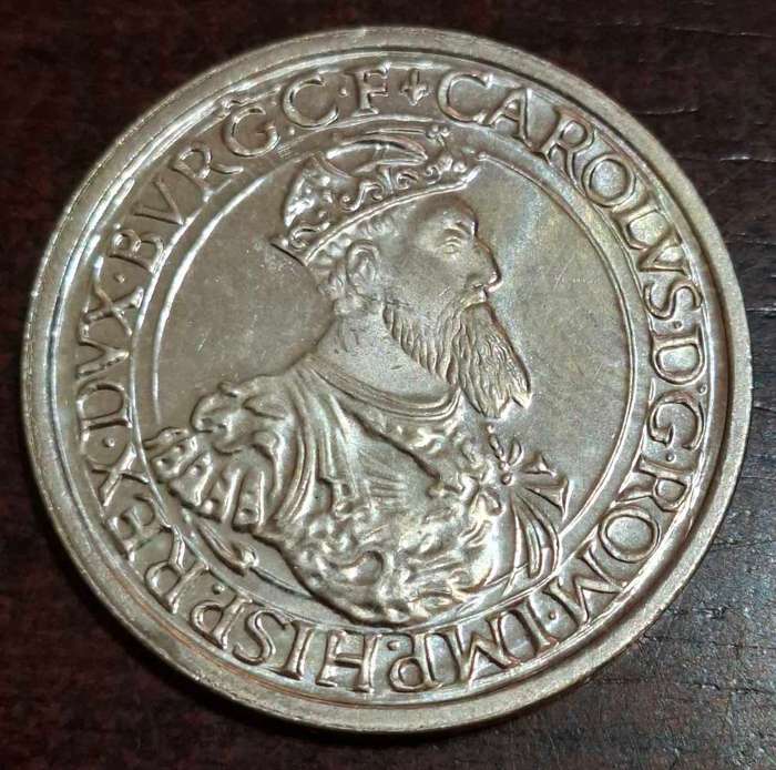 1987 Belgian 5 Ecu coin commemorating the 30th Anniversary of the Treaty of Rome