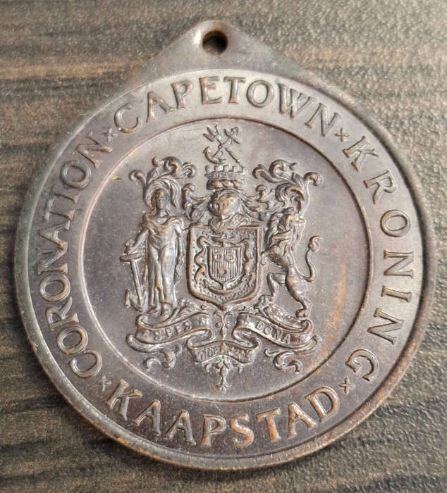 1953 Cape Town Coronation medal