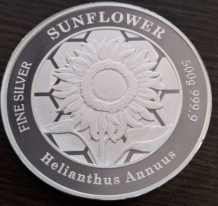2025 500g Pure Silver African Honeybee coins