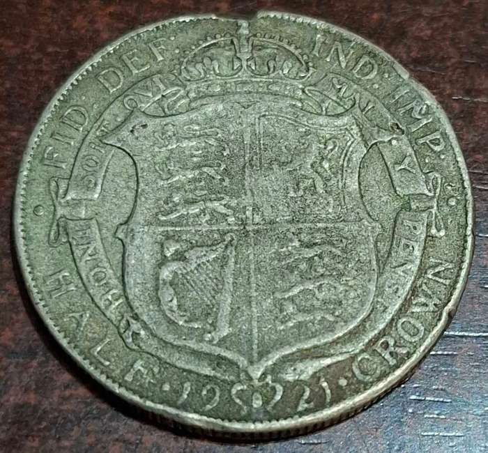 1921 British Half Crown