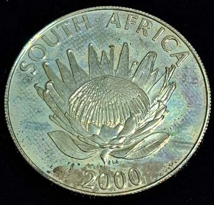 2000 PROTEA R1 SILVER UNCIRCULATED COIN