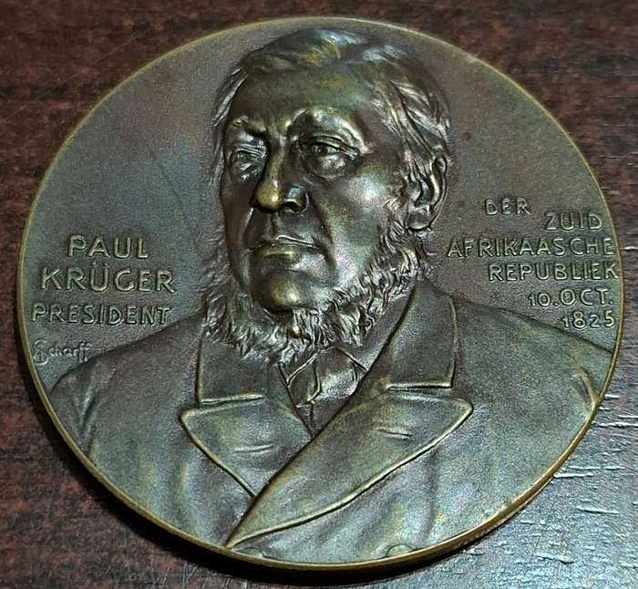 1900 Kruger bronze medal