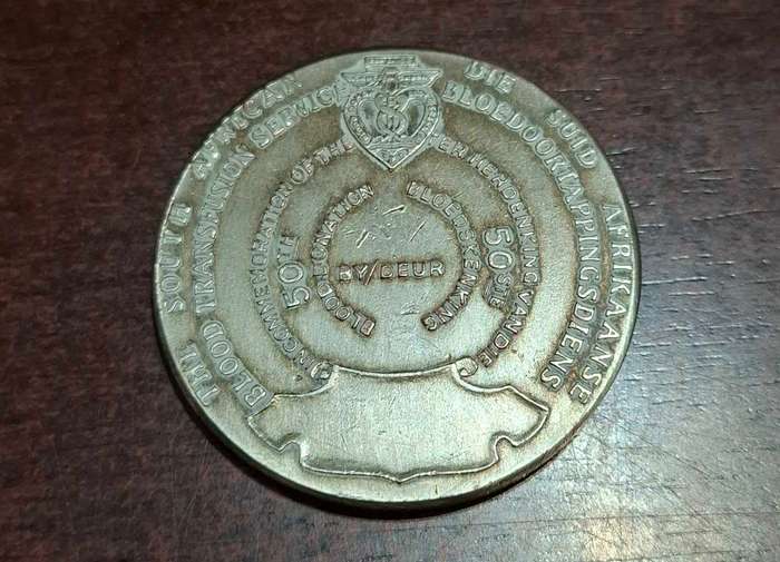 William Harvey Blood Donating Medal (nickel)