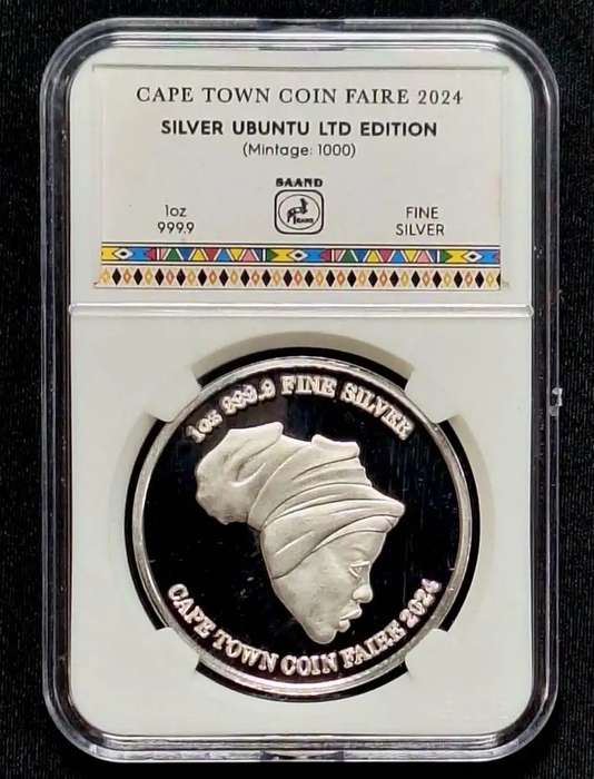 2024 Silver 1oz UBUNTU Coin (Cape Town edition)