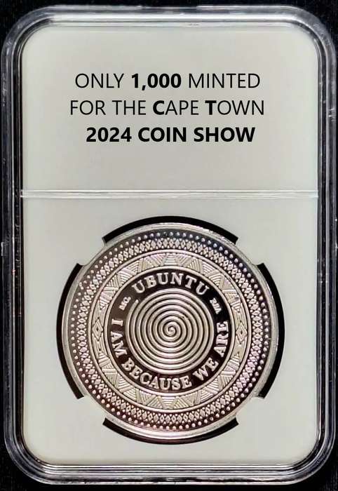 2024 Silver 1oz UBUNTU Coin (Cape Town edition)