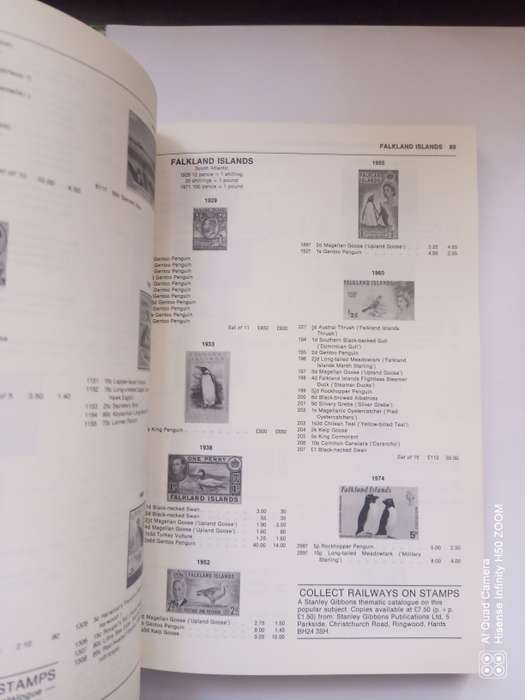 Collect Birds on Stamp - Stanley Gibbson 2nd Edition