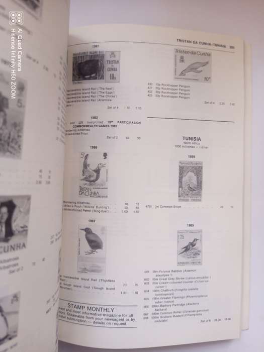 Collect Birds on Stamp - Stanley Gibbson 2nd Edition