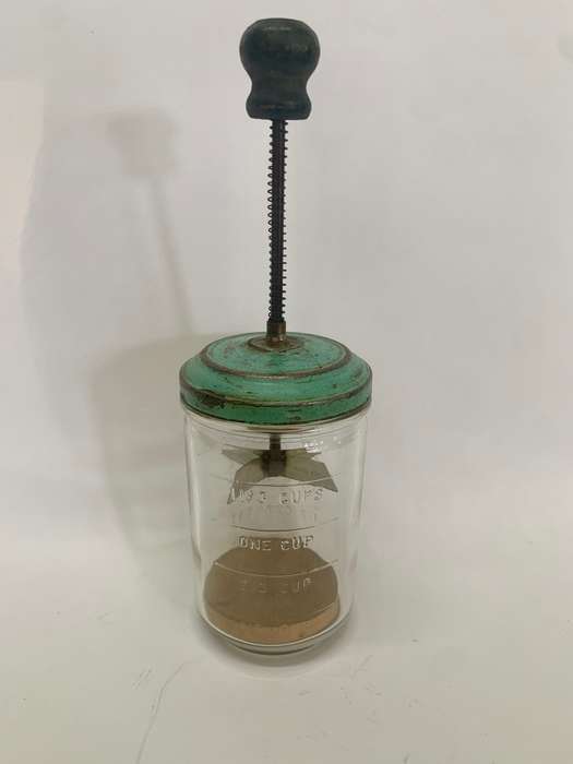 Vintage Kitchen Hand Food Chopper by Hazel Atlas