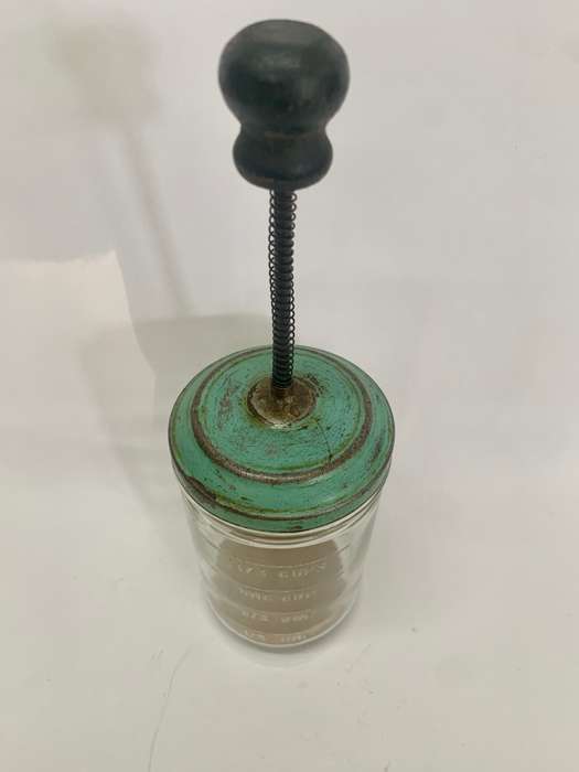 Vintage Kitchen Hand Food Chopper by Hazel Atlas