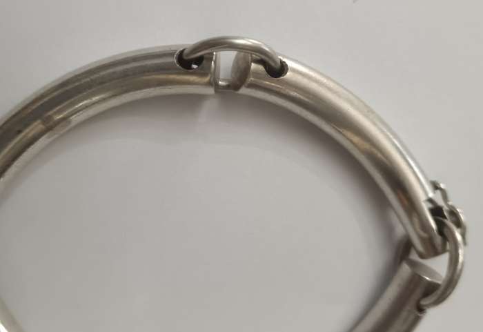 DENMARK STERLING SILVER 925S BRACELET 'JENS ASBY" 8 X 200MM (PREVIOUSLY SOLD ON-LINE US$683)