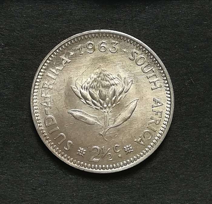 REPUBLIC 1963 2.5 CENTS *EXCELLENT*