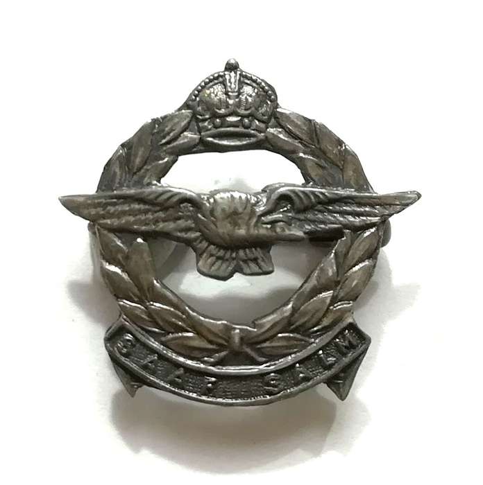 STERLING SILVER SAAF-AIRFORCE SWEETHEART BROOCH 20X20MM