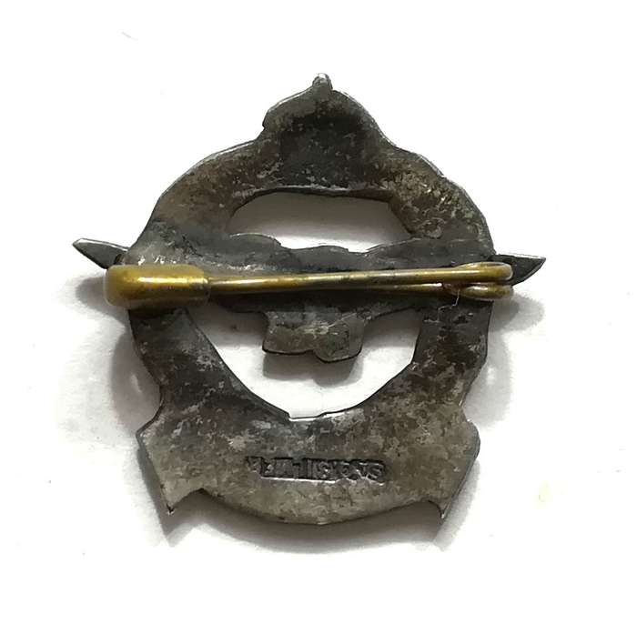 STERLING SILVER SAAF-AIRFORCE SWEETHEART BROOCH 20X20MM