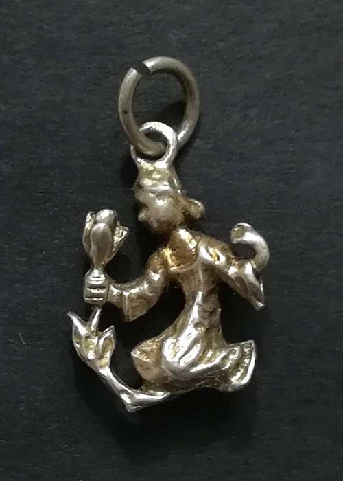 STERLING SILVER  CHARM 12X16MM