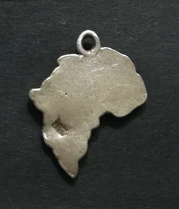 STERLING SILVER *AFRICA*  CHARM 16X20MM