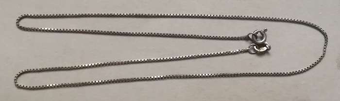 STERLING SILVER FINE CHAIN 400MM 1.5 GRAMS