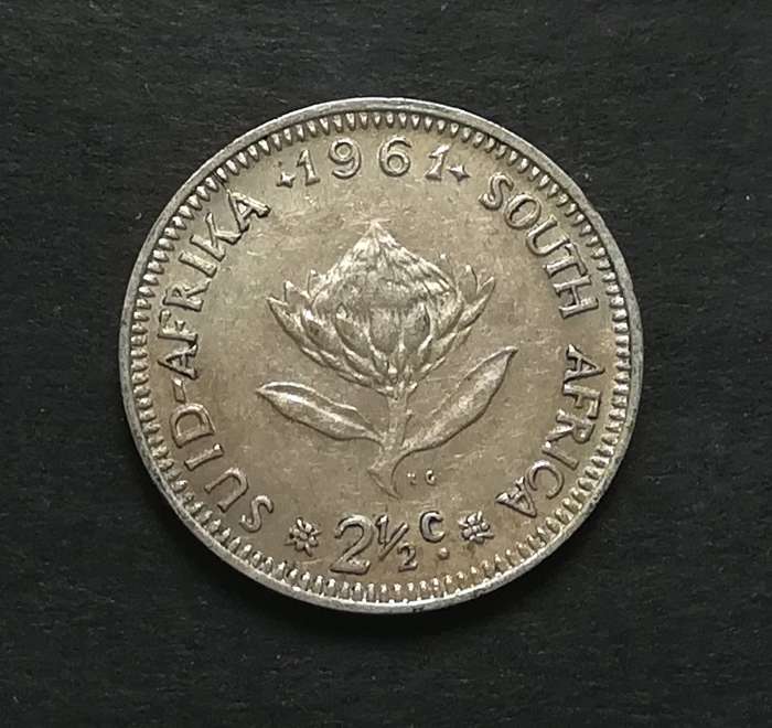 REPUBLIC 1961 2.5 CENTS