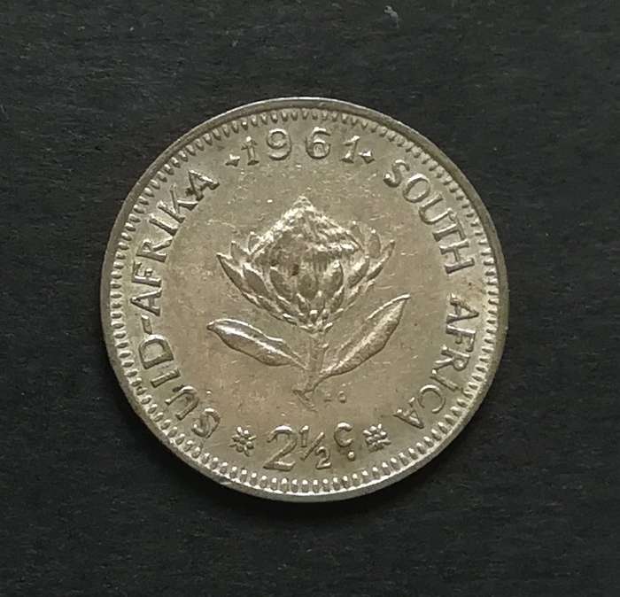 REPUBLIC 1961 2.5 CENTS