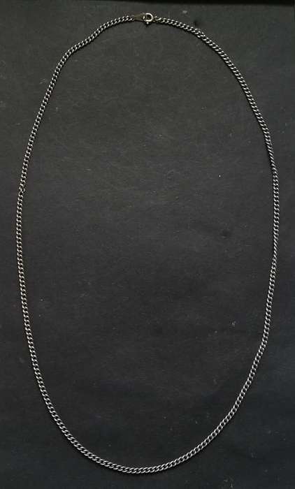 STERLING SILVER CHAIN 2X600MM 12 GRAMS