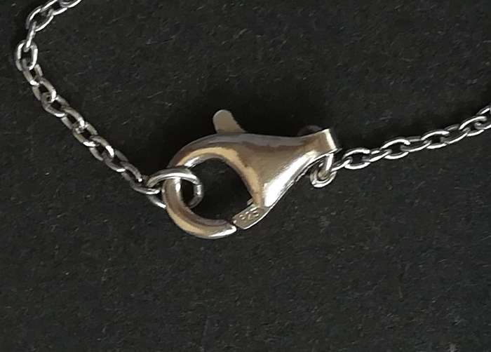 STERLING SILVER CHAIN 440MM 1.5 GRAMS