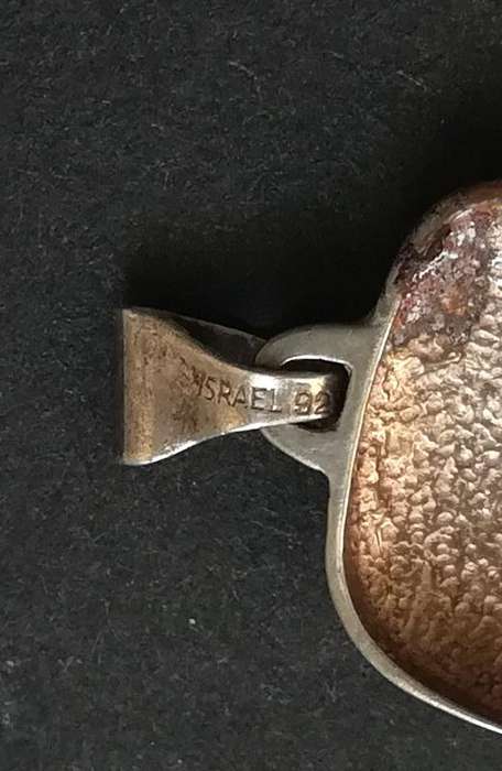 Sterling Silver Star of David Pendant 18x32mm 6 grams