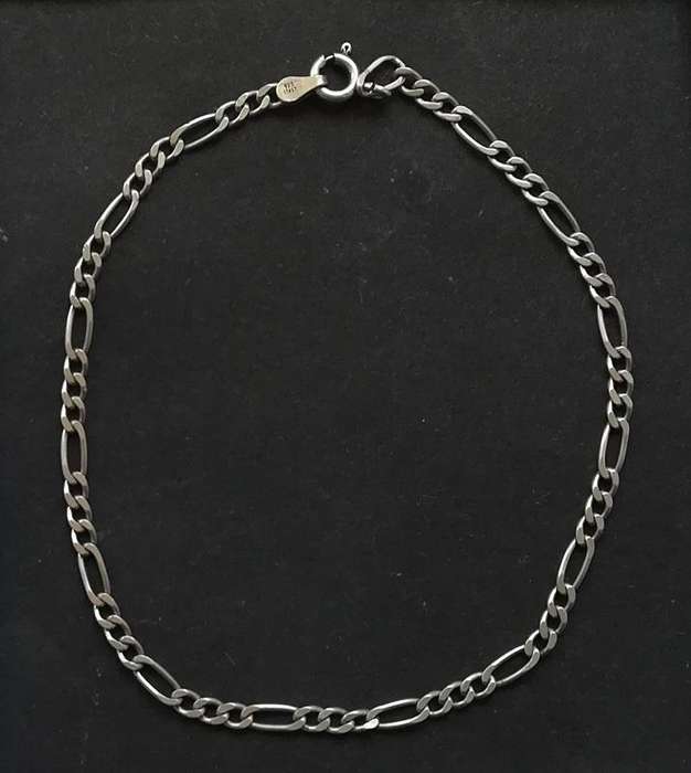 STERLING SILVER ITALY HAIN BRACELET 3X220MM 3.4 GRAMS