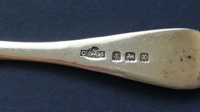 STERLING SILVER BIRMINGHAM 1947 CADDY SPOON 95X38X45MM 14 GRAMS