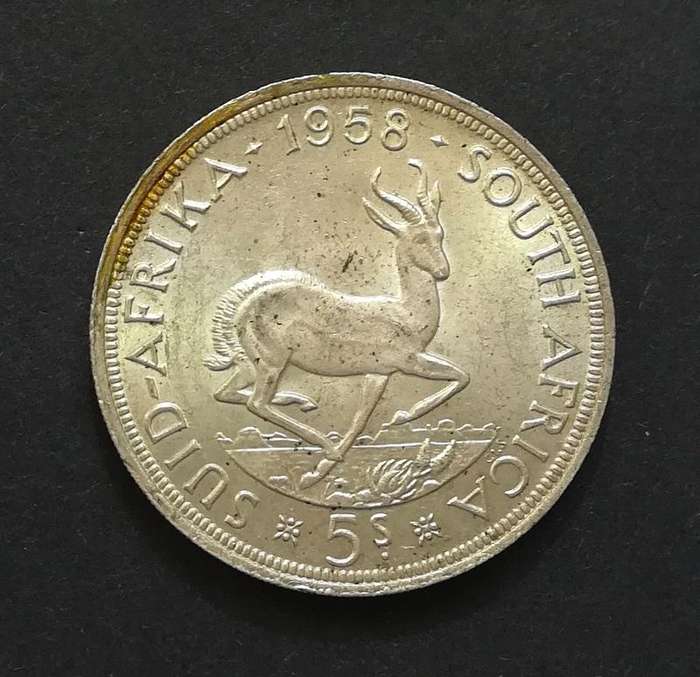 UNION 1958 5 SHILLINGS
